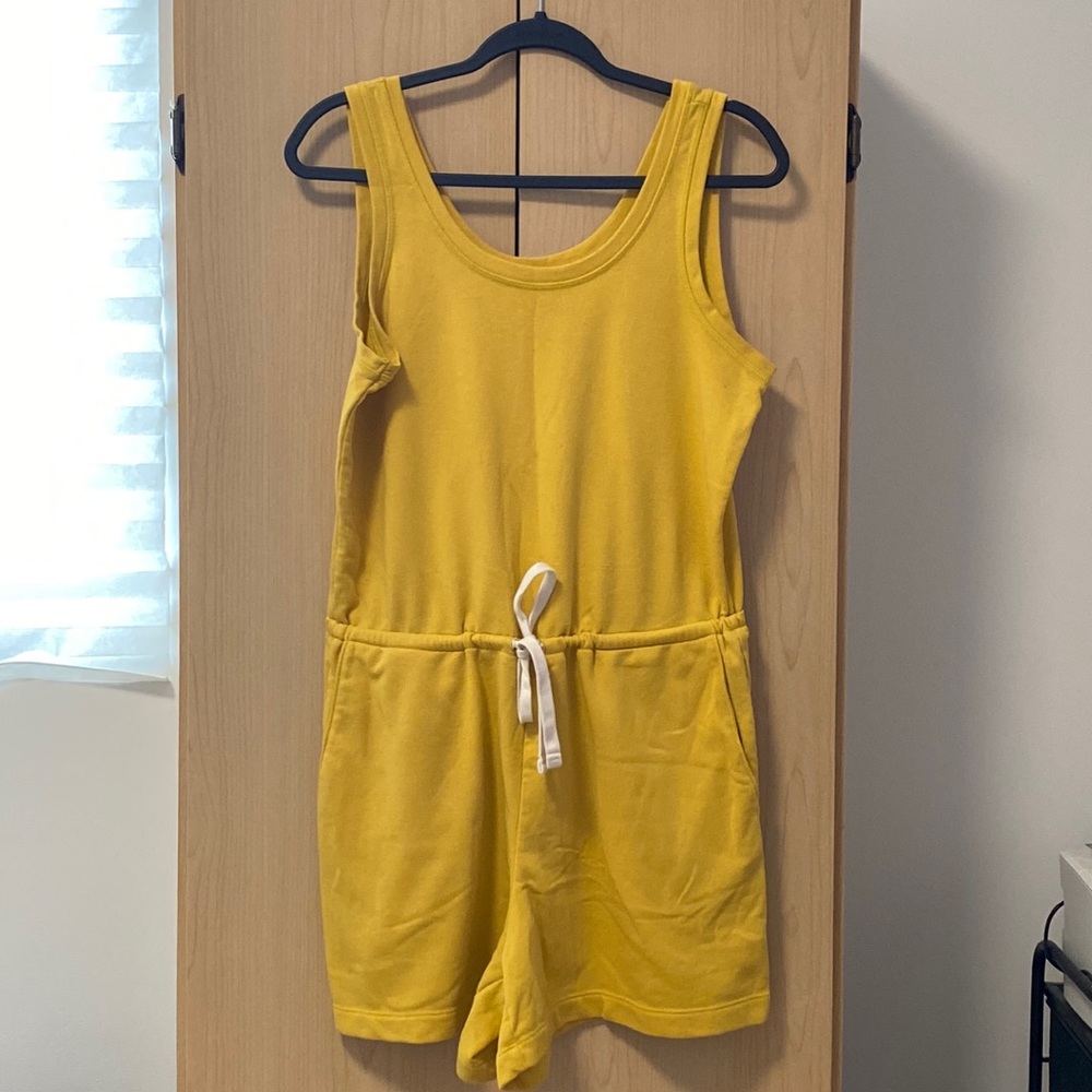 Yellow romper